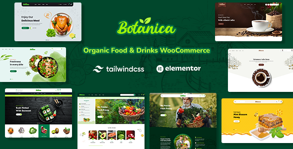 Botanica - Food & Drinks Tailwind CSS WooCommerce Theme Logo